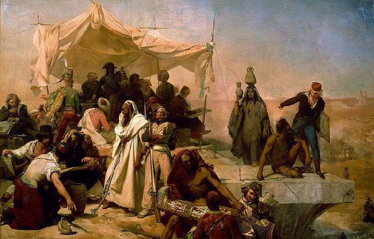 Leon Cogniet The 1798 Egyptian Expedition Under the Command of Bonaparte Germany oil painting art
